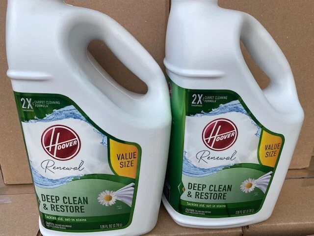 (Paquete de 2) Solución limpiadora concentrada para alfombras Hoover Revive Renew, 128 oz Foto 1 de 1