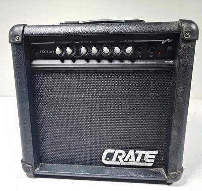 Crate GX-15R Gitarrenverstärker - Betreibt Auf, Für Teile Oder Reparatur - Bild 1 von 4