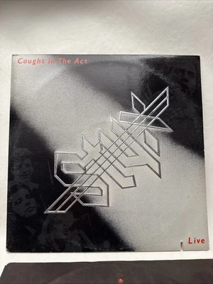 Styx “Caught In The Act Live”  1984 A&M Records SP6514 2LP Vinyl 33 Gatefold NM - Image 1 of 4
