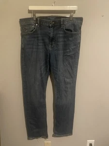 Jeans da viaggio Banana Republic uomo 36x32 pantaloni elasticizzati slim fit - Foto 1 di 10
