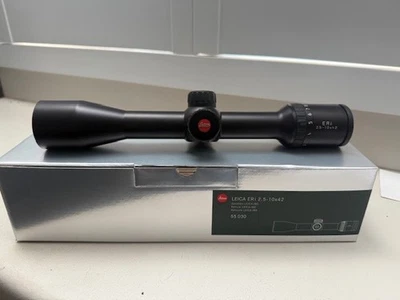 Leica ERi 2.5-10x42 Riflescope with Leica-IBS Reticle - Image 1 of 3