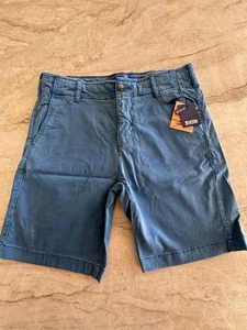 Benson Shorts Men’s Blue Size 32 BNWT - Picture 1 of 8