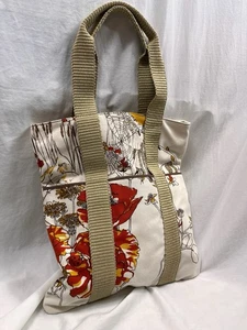 MARNI NEW WITH TAGS & Dust Cover Floral Tote Bag SH MP701 A00 Red Poppy Yellow - Picture 1 of 16