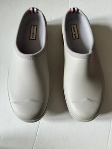 Zueco de juego Hunter para hombre Crocs Mule Slides talla 11 EU 44 NUEVO SIN ETIQUETAS gris goma - Imagen 1 de 8