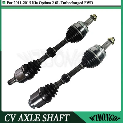 2x Eje articulado delantero CV para Kia Optima EX SX SXL Turbo 2,0 L 2011-2015 Foto 1 de 4