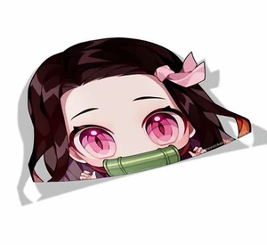 Pegatinas de transferencia de vinilo Nezuko | Demon - Peek - Big Head - anime - Imagen 1 de 1