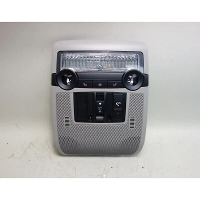 BMW E70 X5 E71 X6 2007-2014 unidad de interruptor de luz de lectura de mapa de techo delantero gris OEM Foto 1 de 4