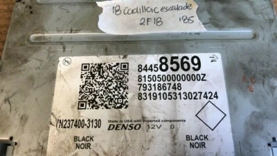 2018 Cadillac Escalade BCM Body Control Module 84458569 - Image 1 of 4