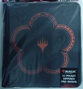 Ultra PRO: MAGIC Mana Color Wheel 12-Pocket Zippered PRO-Binder [UPR 19263] MTG - Picture 1 of 4