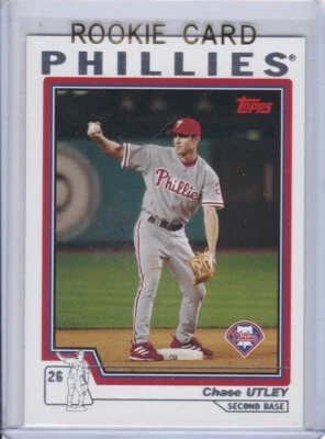 CARTÃO DE NOVATO CHASE UTLEY Philadelphia Phillies TOPPS BEISEBOL MLB RC - Imagem 1 de 2