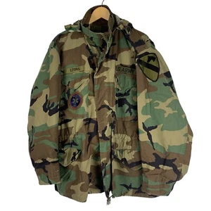 Chaqueta de Campo del Ejército de los Estados Unidos de Colección Parches/Etiqueta de Nombre Lyons Camuflaje Talla Regular M/L? - Imagen 1 de 17