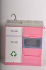 Barbie Dream House Doll Stove Oven Sink Lights Sounds Furniture Kitchen