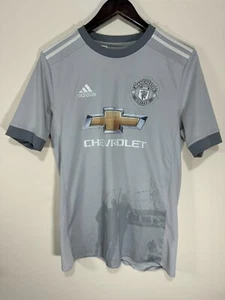 Manchester United Adidas 2017-2018 Away Football Shirt XL 15-16 Years - Picture 1 of 7