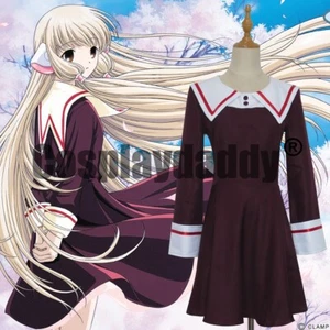 Chobits Persocom Chi Chii Elda Cosplay Costume Outfit Dress Clothing Anime Manga - Picture 1 of 5