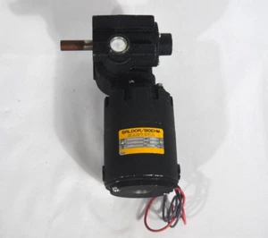 BALDOR Gear Motor  Spec 5794A Frame 20, 115VDC 0.2 Amps 6105P5803 - Picture 1 of 12