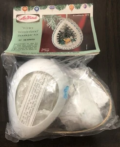 LeeWards Winter Wonderland Boutique Perlen Ornament Kit 1973 Vintage NEU Weihnachten - Bild 1 von 5