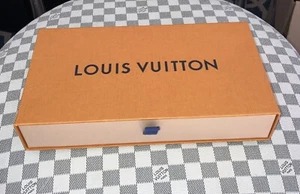 Authentic LOUIS VUITTON Drawer Style Empty Box 9.75"x 5.25" x 1.75". - Picture 1 of 7