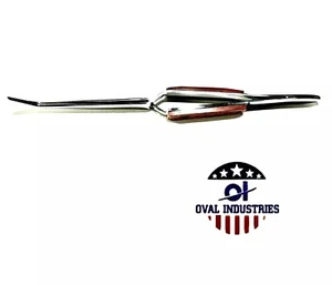 Cross Lock Fiber Grip Soldering Tweezers 6.5" – Precision Solder Tweezers CVD - Picture 1 of 8