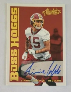 2018 Panini Absolute Simmie Cobbs Jr. Washington Redskins Indiana - Auto - Picture 1 of 1