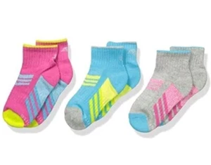 NEW! STRIDE RITE (13-4) (3-PACK) Ankle Socks *Comfort seam *Soft Kint *Durable. - Picture 1 of 7
