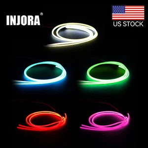 US,INJORA Flexible Cuttable LED Strip Lights for RC Cars,1 set - Picture 1 of 60
