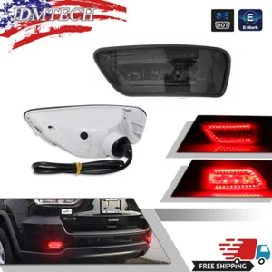 LED Rear Bumper Fog Light For Jeep Grand Cherokee WK2 2011 2012 13-2021 Compass - Picture 1 of 11