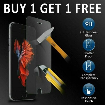 Genuine Premium Gorilla Tempered Glass Screen Protector Apple iPhone 5 SE 5S 5C - Image 1 of 4