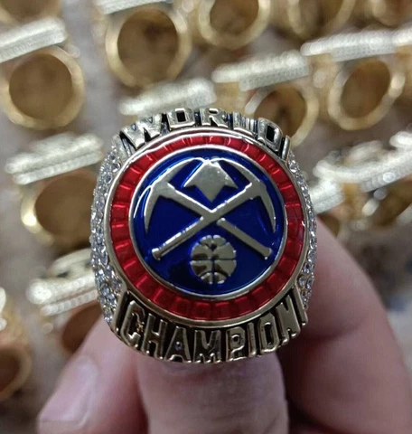 New 2023 NBA Finals Denver Nuggets World Championship Ring Nikola Jokic Cover