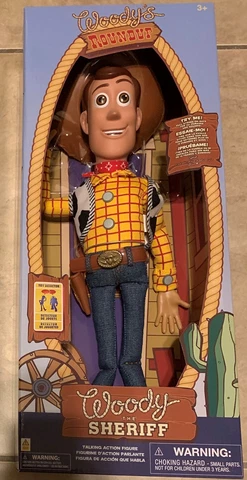 Toy Story Disney Parks Exclusive Talking Woody Roundup Doll Figure NEW in box Cover