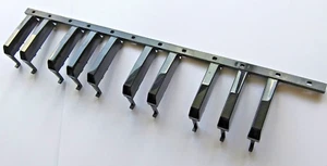 Casio Replacement Part 10 Black Key Strip Upper Set for Some Mid Size MT Models - Picture 1 of 5