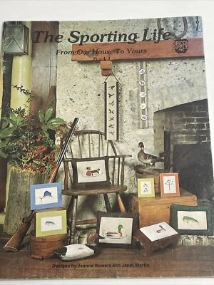 Green Apple Sporting Life From Our House To Yours Book 1 Cross Stitch Pattern - Image 1 of 4