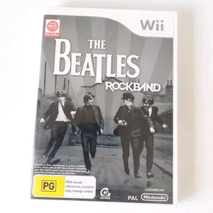 The Beatles Rock Band Nintendo Wii Game Complete With Manual & Case - Picture 1 of 6