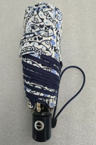 Vera Bradley Mini Travel Umbrella #15384-19046 Folded 8" Mini Sketched Medallion - Picture 1 of 3