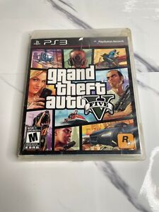 Grand Theft Auto V GTA 5 (Sony PlayStation 3, PS3 2013) Complete CIB w/manual