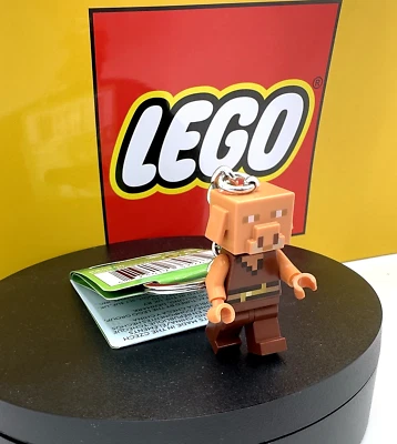 LEGO Minecraft Piglin Minifigure Keychain 854244 - Image 1 of 2