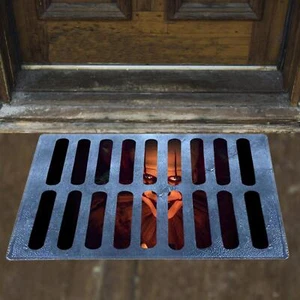 Halloween Doormat | Clown Trap Horror Floor Rug | 3d Illusion Funny Carpet - Picture 1 of 24