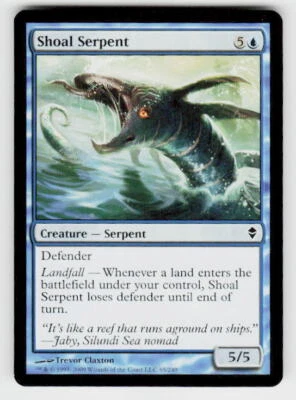 Zendikar #65 Shoal Serpent - Image 1 of 2