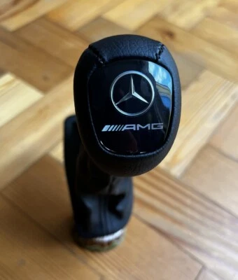 BRAND NEW MERCEDES BENZ W203 AUTOMATIC AMG GEAR KNOB WITH GAITER GAITOR - Image 1 of 2
