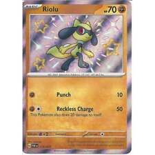 173/091 Riolu | Shiny Rare Card | SV-04.5 Paldean Fates : Pokemon TCG