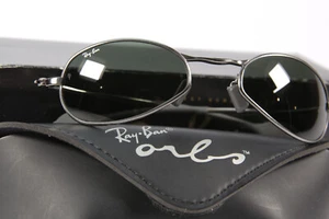 Ray Ban Orbs Prophecy Wrap Steel Gray W2576 G15 B&L USA Bausch & Lomb Vintage - Bild 1 von 15
