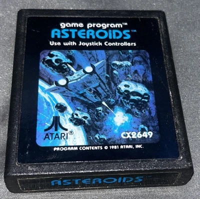 Asteroids Atari 2600~UNTESTED~#J130 - Image 1 of 2