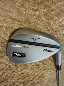 Mizuno MP-T5 Sand Wedge 56/14 Satin White W/ TT steel  Original Grip Good Used - Picture 1 of 6