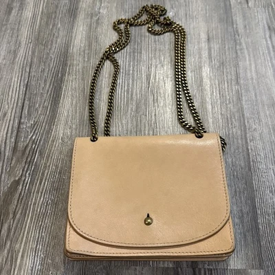 Bandolera Madewell de cuero/gamuza con cadena. Foto 1 de 4