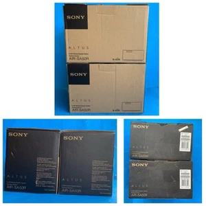(2) Enceintes sans fil Sony ALTUS AIR-SA50R avec télécommande NEUVES EN BOITE - COMPLÈTES - Photo 1/12