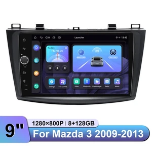 For Mazda 3 2009-2013 9" Android Car Stereo Radio GPS Head Unit w/ Snapdragon - Picture 1 of 15