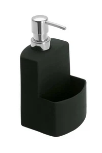 WENKO Dispenser per detersivo True Colours Festival nero - soft touch Capac TMck - Foto 1 di 8