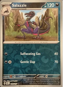 Salazzle 140/197 | Obsidian Flames | Uncommon Reverse Holo | NM Pokémon Card - Picture 1 of 1