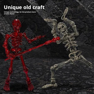 Action Figures Set Skeleton Action Figure, Skeleton Toy 3D Printed W89C - Picture 1 of 20