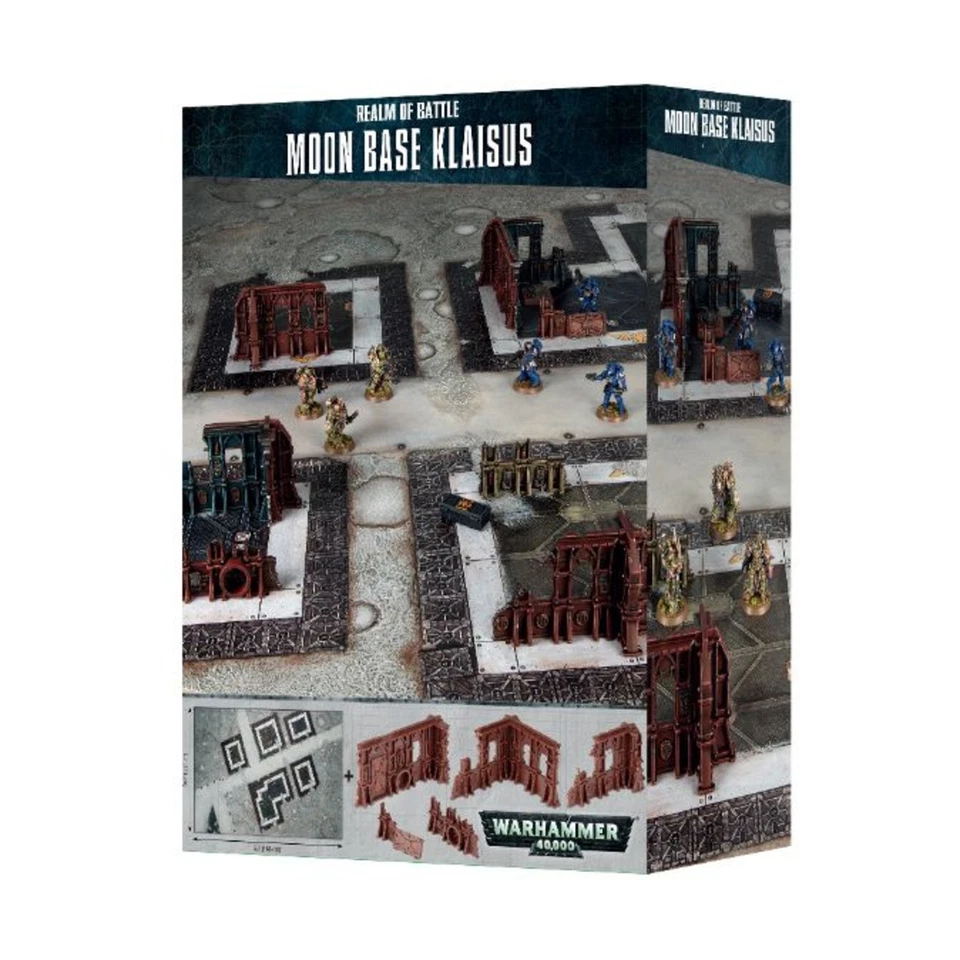 GW Warhammer 40K 8E/9E Terrain Realm of Battle - Moon Base Klaisus en muy buen estado+/casi nuevo Foto 1 de 1