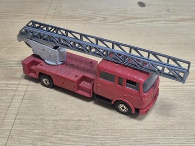 Camion De Pompier Berliet Norev Plastique - Photo 1/4